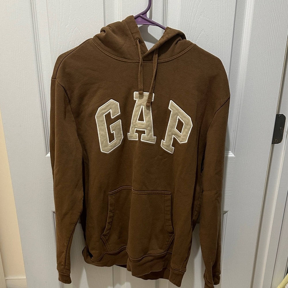 GAP Men's Chocolate Brown Hoodie